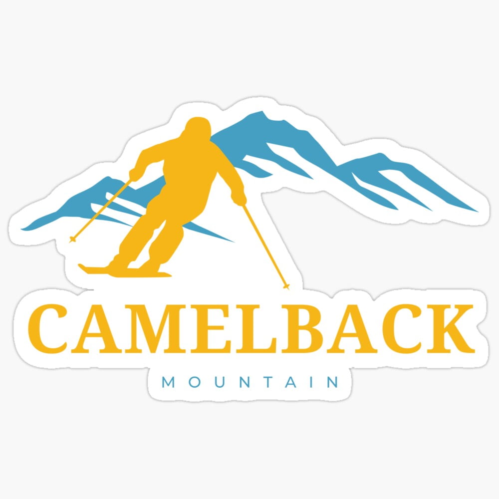 Camelback Ski Resort Souvenir Sticker Phone Decal Water Bottle Stickers ...