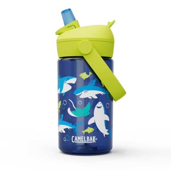 Camelbak Thrive Flip Straw Kids 14oz Bottle, Sharks and Rays