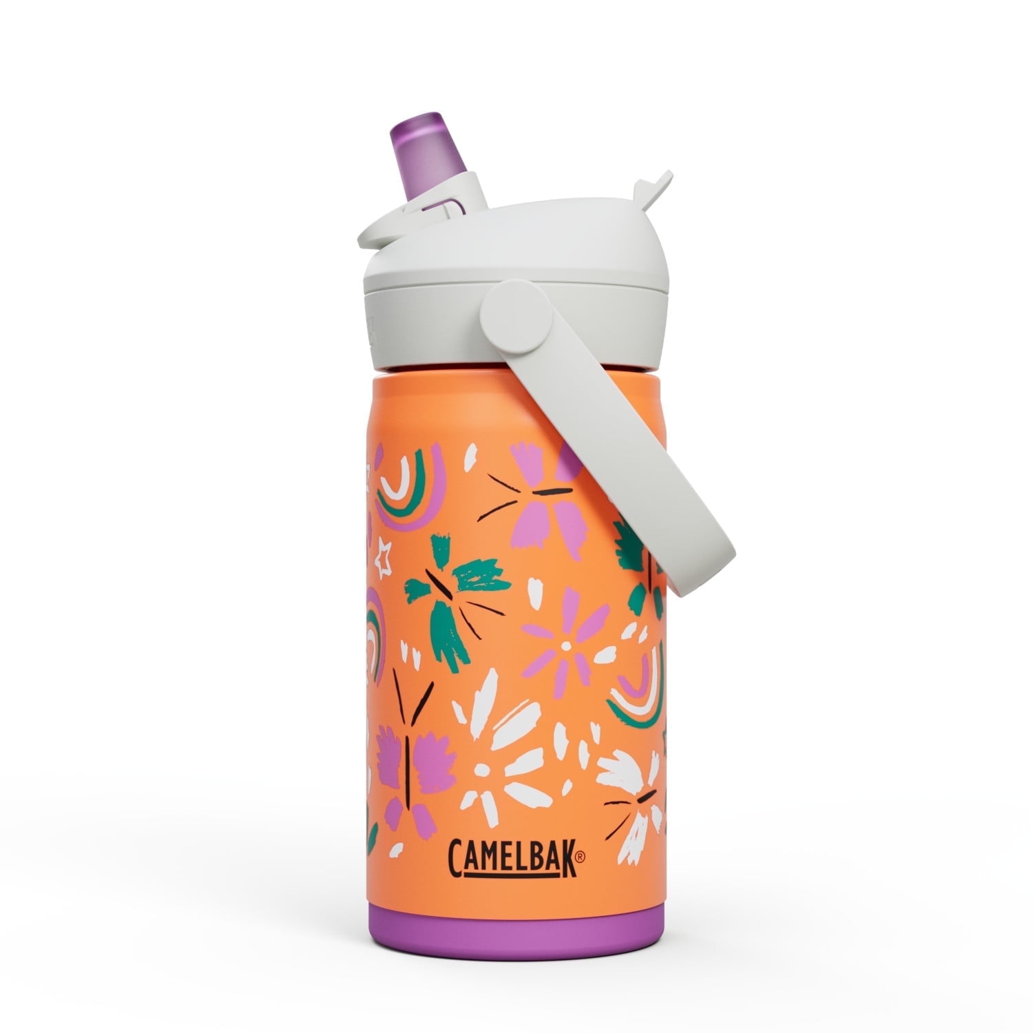 CamelBak Thrive Kids Water Bottle – 12oz Stainless Steel, Insulated, Flip Straw, Spill-Proof, Dishwasher Safe - View #9