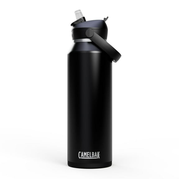 CamelBak Thrive™ Flip Straw Insulated Stainless Steel Water Bottle 40oz, Black