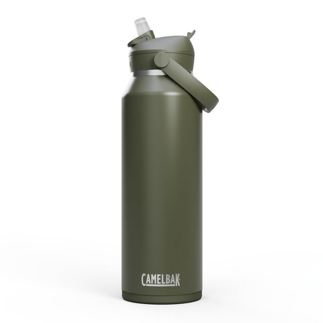 CamelBak Thrive™ Flip Straw Insulated Stainless Steel Water Bottle 40oz, Moss