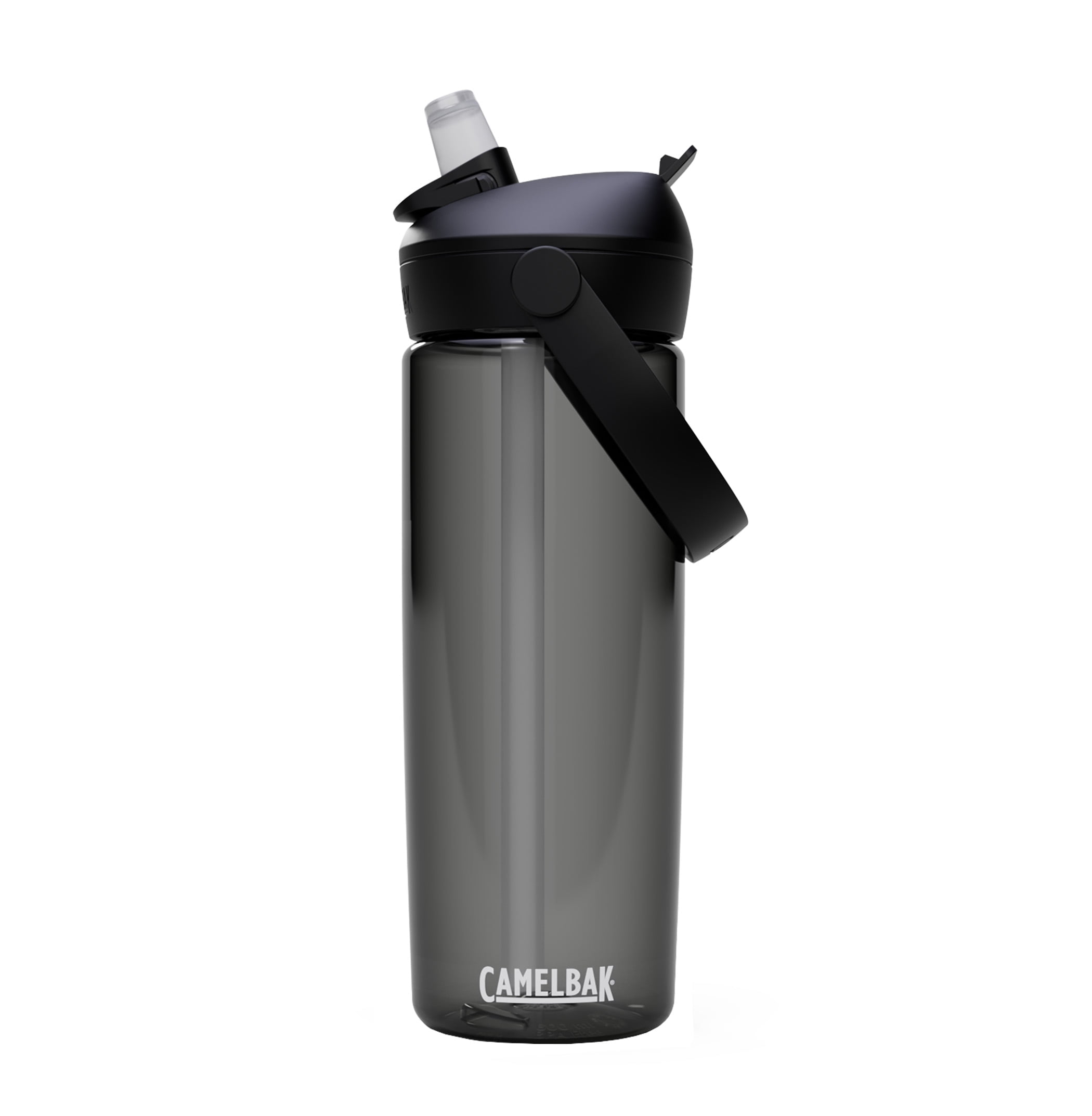 CamelBak Thrive Flip Straw 20oz Water Bottle Charcoal, Hydration