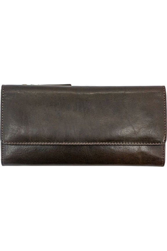 Zeus Women's Wallet - Brown Leather