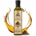 thumbnail image 1 of Camelina Oil for Cooking | Raw First Cold Pressed | Single Press Below 30C | Unrefined | Made in USA, 1 of 9