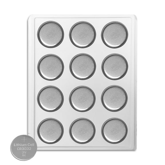 Camelion 3032 3V Lithium Primary Coin Cell Battery Bulk Tray of 12 Non-Rechargeable