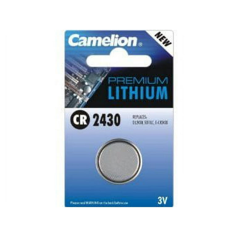 Camelion Cr2430 3v Lithium Coin Cell Battery Dl2430 Br2430 Lf1/2w