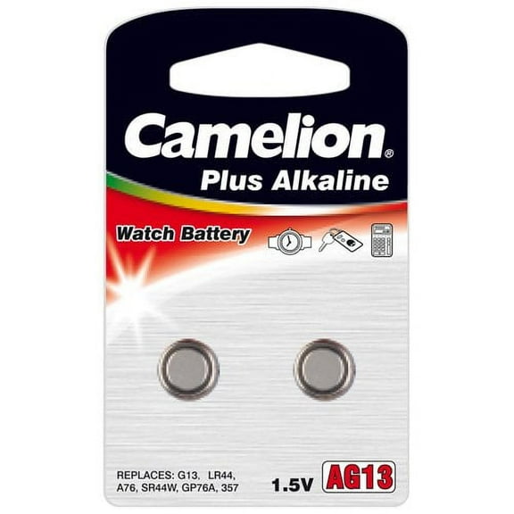 Camelion Premium Alkaline Ag 13 / Lr44 / 357 2 Batteries