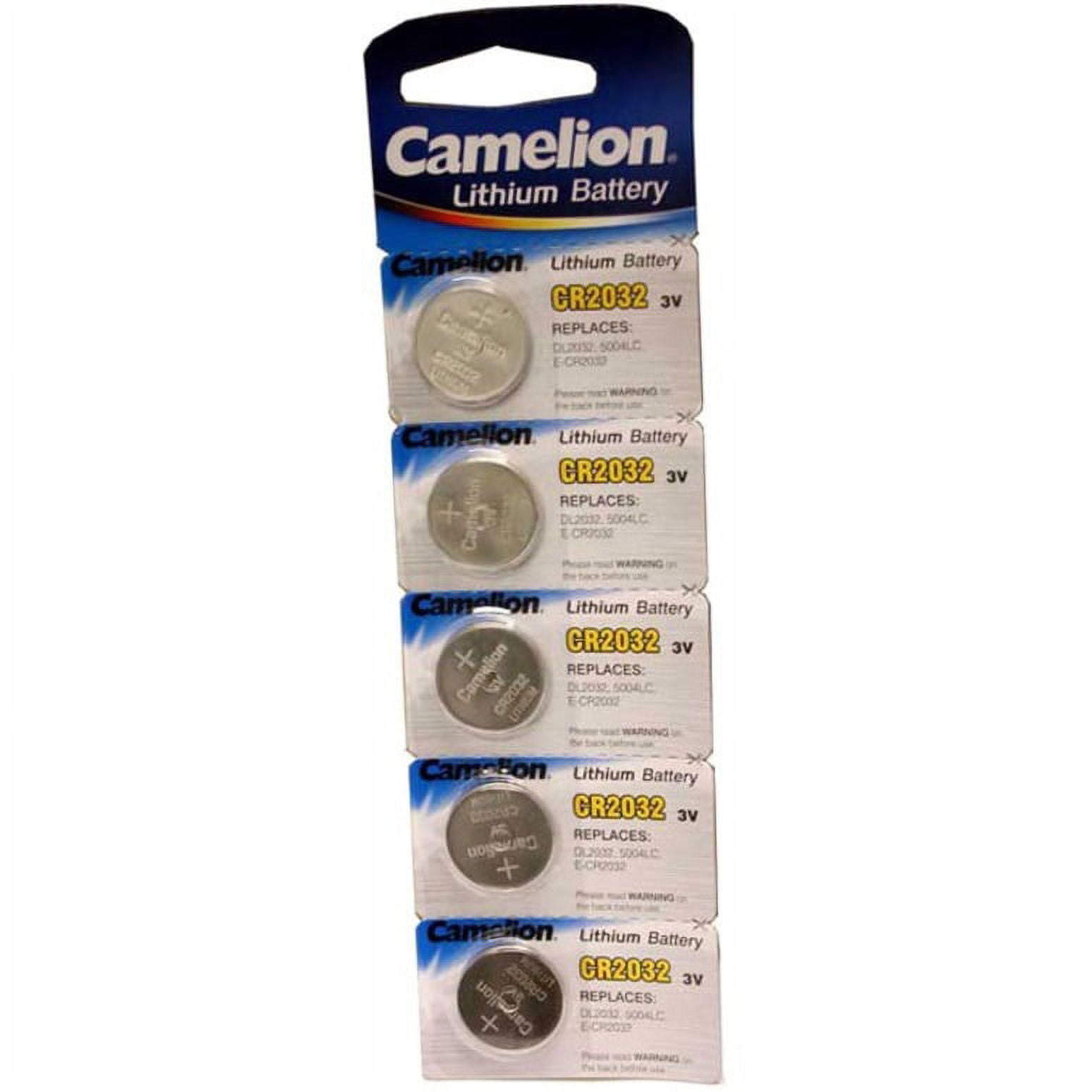Camelion CR2032 3V Lithium Coin Cell Battery (Three Packaging