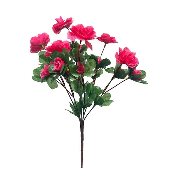 Camellia Artificial Flowers Bouquet, Real Touch Faux Silk Camellia Stem for Rustic & Modern Home Centerpiece, Dining Table Windowsill Office Décor, Gift for Mom, Dorm, Shop , 1 Artificial Flower