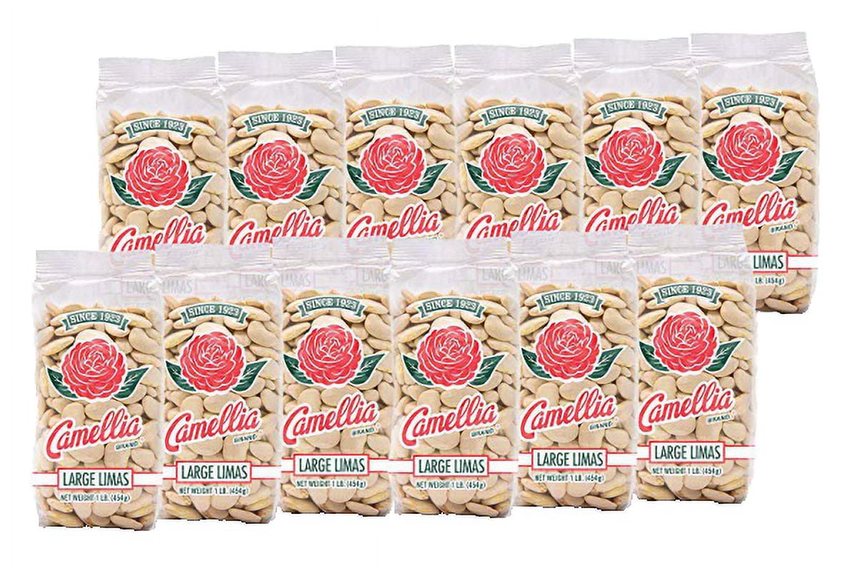 Camellia Brand Dry Large Lima Beans 1lb 12 Pack