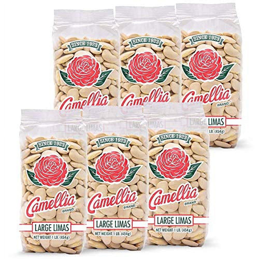 Camellia Brand Dry Large Lima Beans 1lb (6pk)