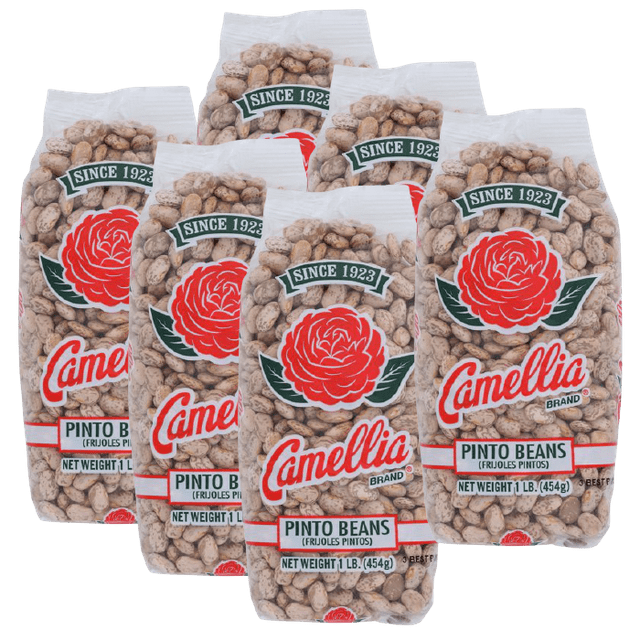 Camellia Brand Dry Pinto Beans 6 Pack - Walmart.com
