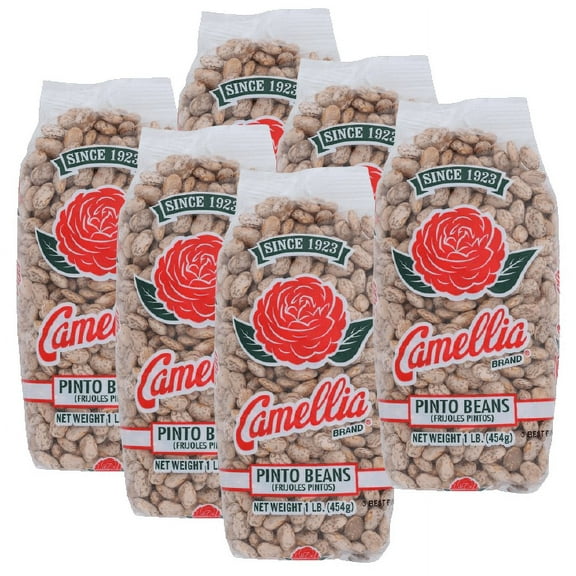 Camellia Brand Dry Pinto Beans 6 Pack