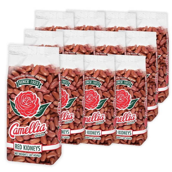 (12 pack) Camellia Brand Red Kidney Beans 1 lb