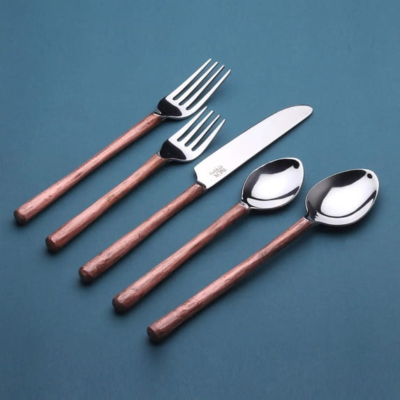Camellia Copper Antique 20 Pc. Flatware Set (Serves 4)