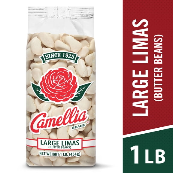 Camellia Brand Large Lima Beans 1 lb