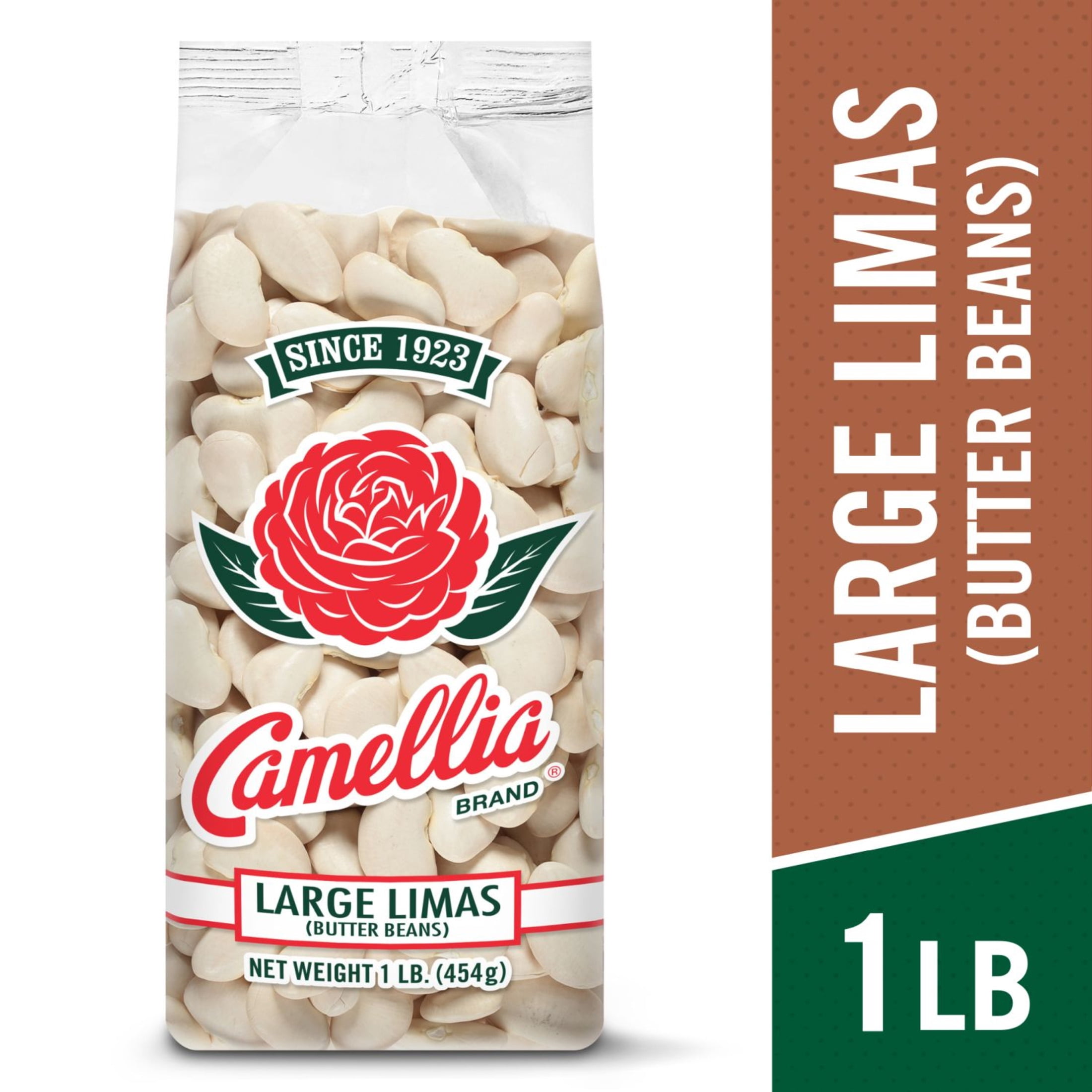 Camellia Brand Large Lima Beans 1 lb