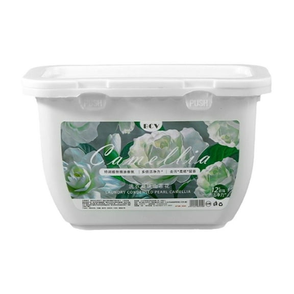 Camellia Laundry Beads 35-Piece, Multi-effect Three-in-one Fragrance Laundry Beads For Home Use, Long-lasting Fragrance Laundry Beads