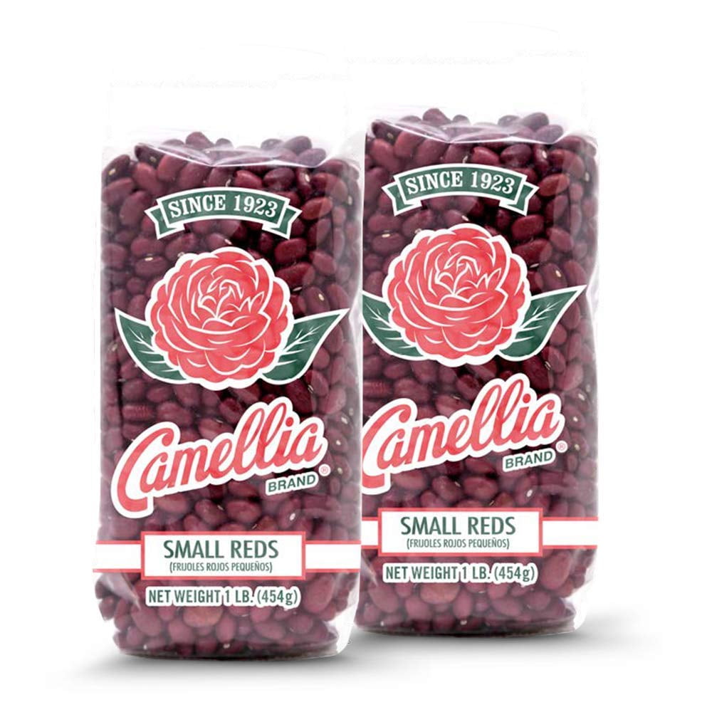 Camellia Small Red Beans 1 lb - 2 Pack - Walmart.com