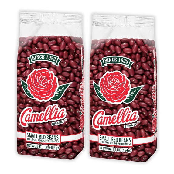 Camellia Small Red Beans 1 Pound (2 Pack)