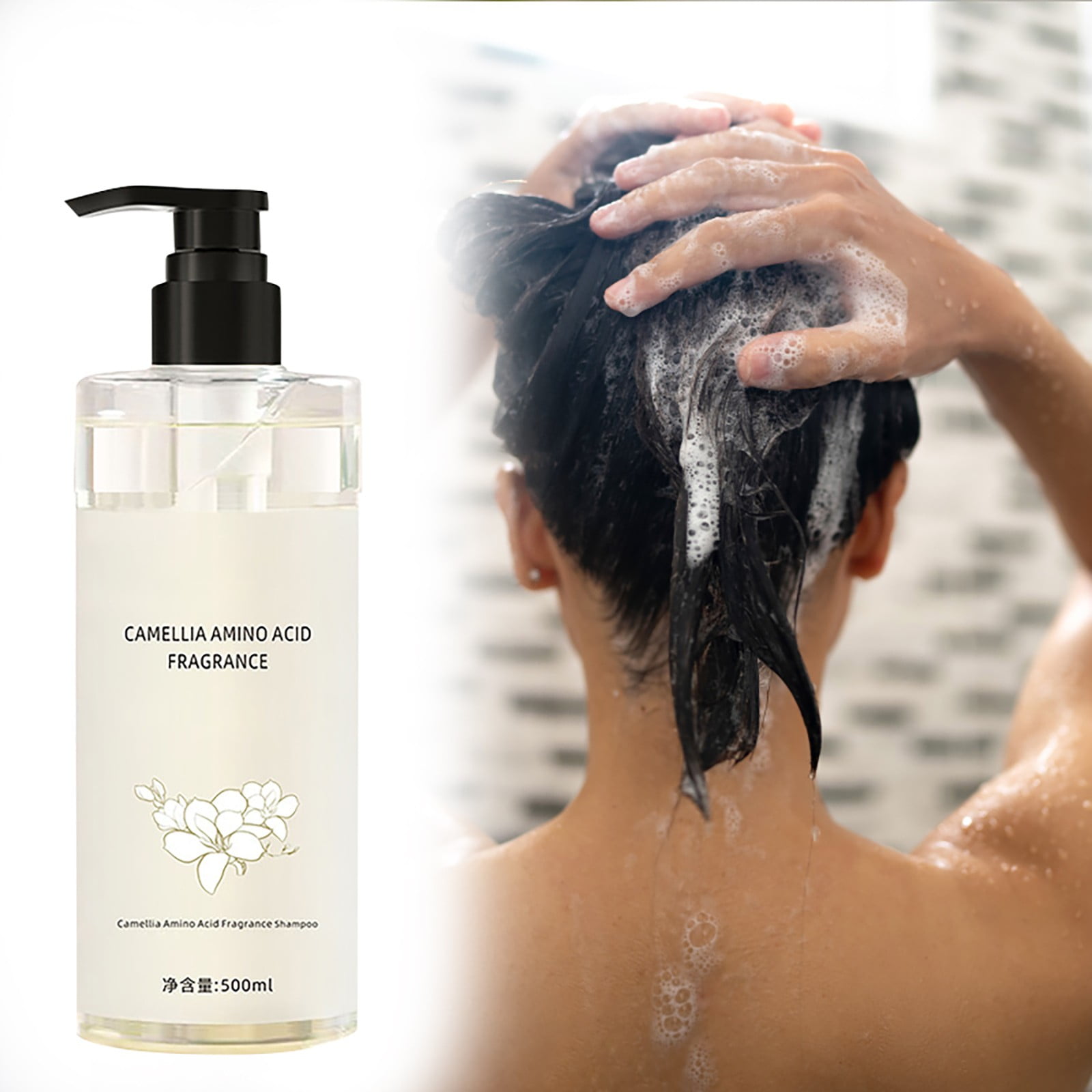 Camellia Supple Shampoo Make Up Water Clean Moisturizing（500ml） Mens