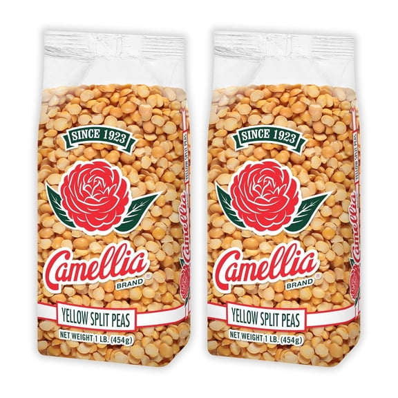 Camellia Yellow Split Peas 1 Pound (2 Pack)