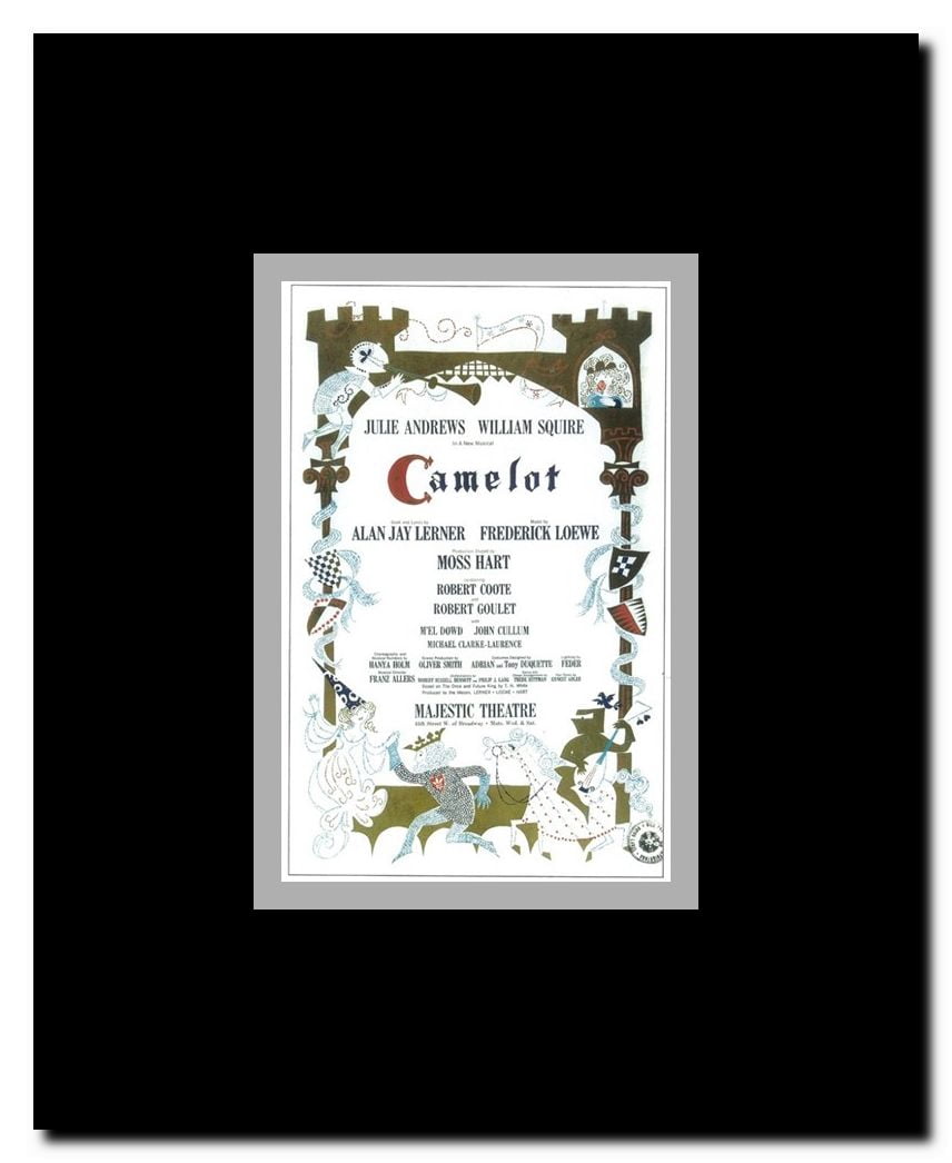 Camelot (Broadway) Framed Movie Poster