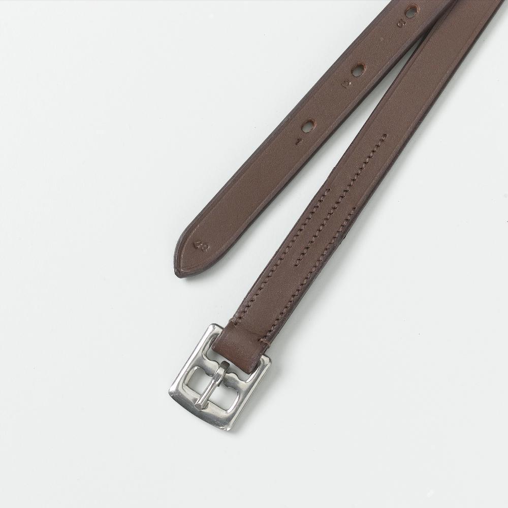 CAMELOT Nylon LND Leathers-ADT - Brown, 7/8 Inch X 54 Inch