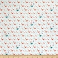 thumbnail image 1 of Camelot Fabrics Cluck Moo Oink Chickens Peach 100% Cotton Fabric sold by the yard, 1 of 1