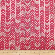 Camelot Fabrics MOD Blocks Block Chevron Quilt Fabric, Pink 100% Cotton Fabric sold by the yard