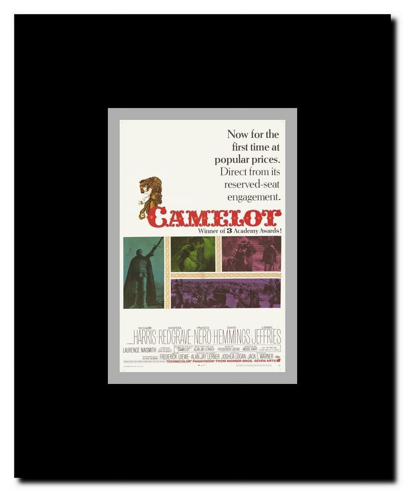 Camelot Framed Movie Poster