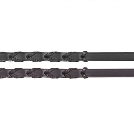 Camelot® Laced Reins (Black, Horse)