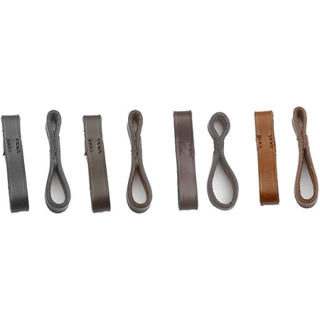 Camelot® Leather Bit Loops (Brown, One Size)