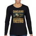 thumbnail image 1 of Camelrino Tazzino Women's Long Sleeve T-shirt Funny Italian Brainrot Gen Z Alpha Meme, 1 of 7