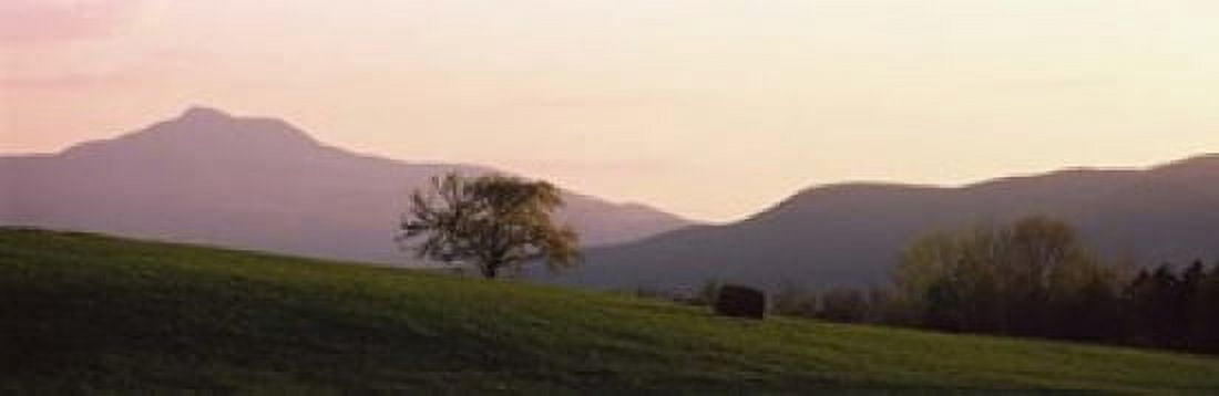 Camels Hump Waterbury VT Canvas Art - Panoramic Images (37 x 12)