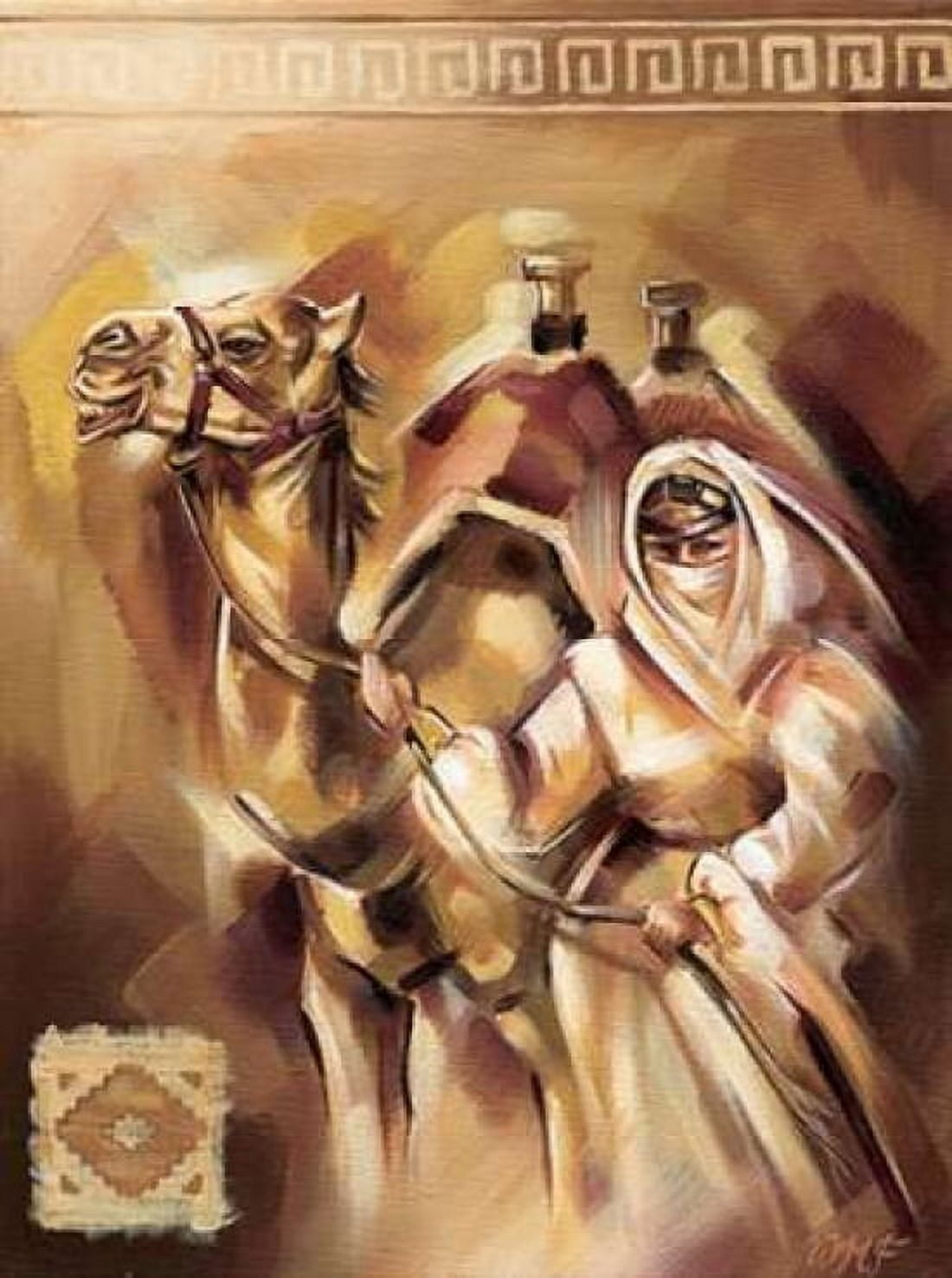 Camels II Canvas Art - Wendy Fields (18 x 24)