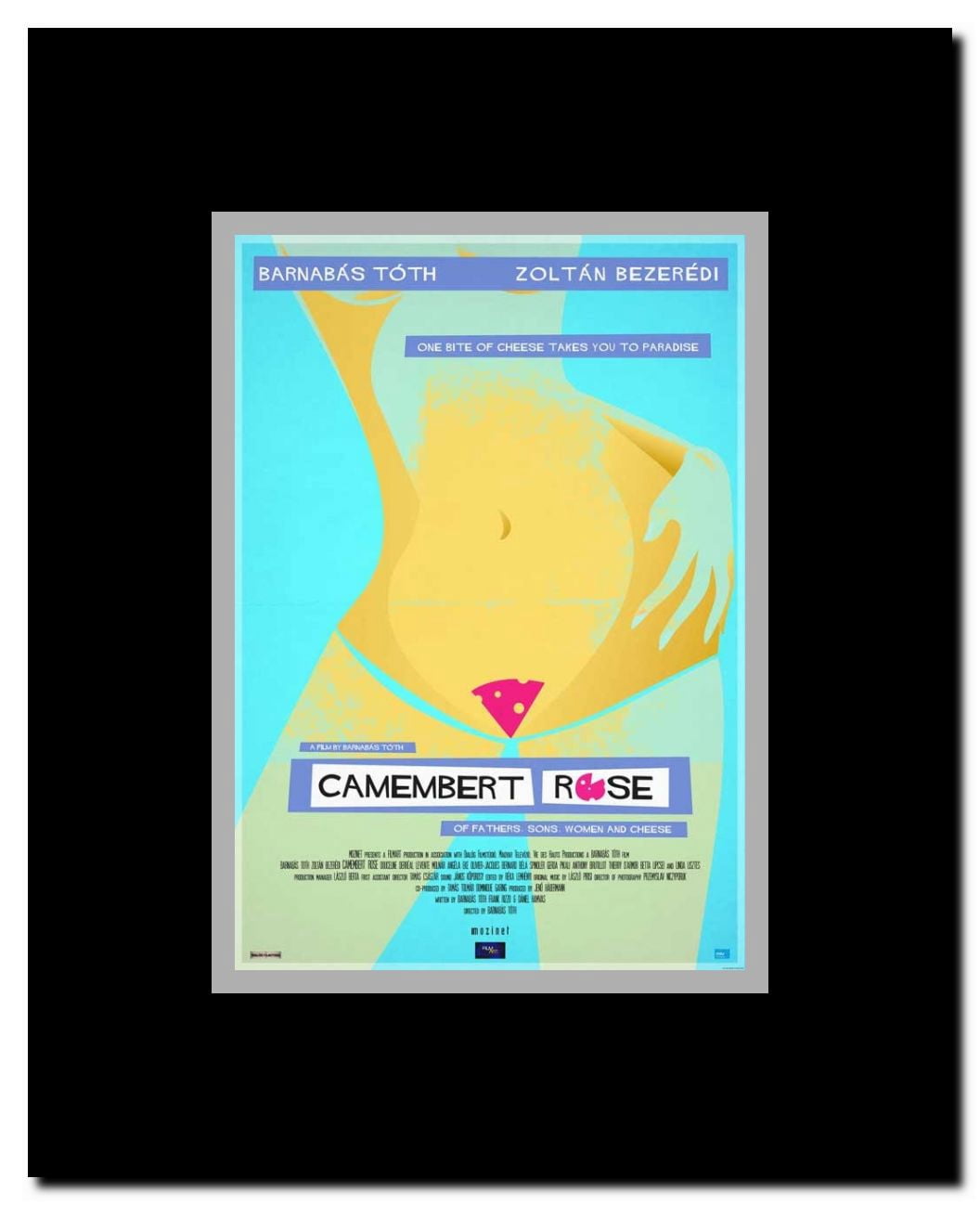 Camembert Rose Framed Movie Poster