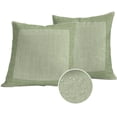 thumbnail image 1 of Cameo Green Retro Greek Key Outdoor Pillow Covers 20x20 Set of 2,Waterproof Patio Throw Pillowcase Protectors,Geometric Greece Ancient Rustic Decorative Pillow Shams Cushion Covers for Seat Bed Couch, 1 of 8