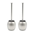 thumbnail image 1 of Cameo Toilet Bowl Cleaning Brush, Stainless-Steel Holder, Fingerprint-Proof, Rust resistant - 2 Pack, 1 of 6