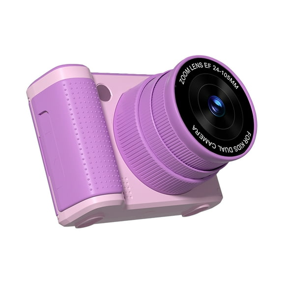 Camera 1080P Digital Camera For Kids Digital Video Camera 48MP 2.4 Inch Flip Screen 8X Zoom Telescopic Rotating Lens Built-in Battery LED Light Travel Camera For Teens Students