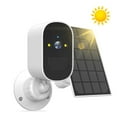 thumbnail image 1 of Camera 1080P HD Solar Outdoor Security Camera Wireless Built-in Battery Home Surveillance Bullet Camera Baby Monitor, 1 of 6