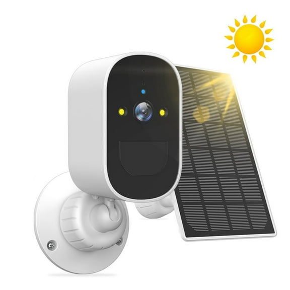 Camera 1080P HD Solar Outdoor Security Camera Wireless Built-in Battery Home Surveillance Bullet Camera Baby Monitor