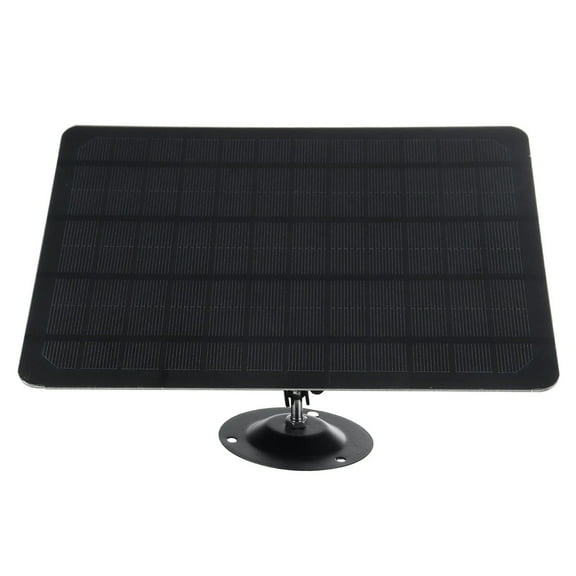 Camera 10W 6V USB Solar Panel 360 Degree Rotation Rainproof Wall Mounted Monocrystal Silicon Solar Plate For USB Camera