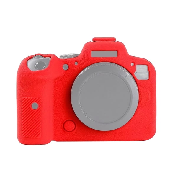 Camera Accessories For Canon EOS R6 Litchi Texure Soft Silicone Case