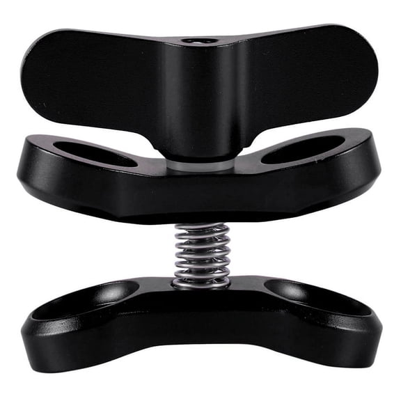 Camera Accessory Diving Lights Ball Butterfly Arm Clamp Mount Aluminum For Hero 3+/4/5 Gitup SJ6000 Camera Black