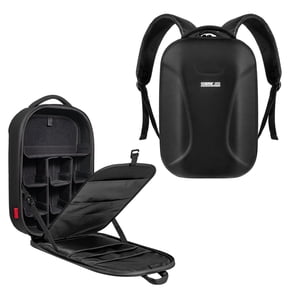 STARTRC VCR 22L Camera Backpack with Hard Shell Front, 15-Inch Laptop Compartment and Adjustable Dividers for DSLR and Mirrorless Cameras