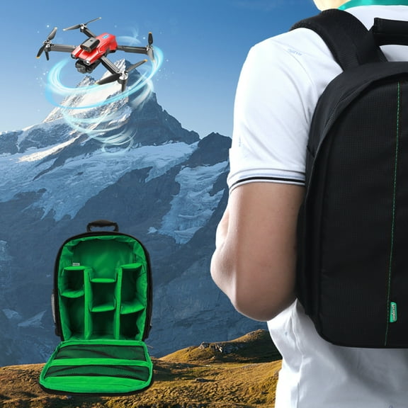 Camera Backpack, Waterproof Shockproof Photography Backpack for DSLR Drone, Drone Camera Bag