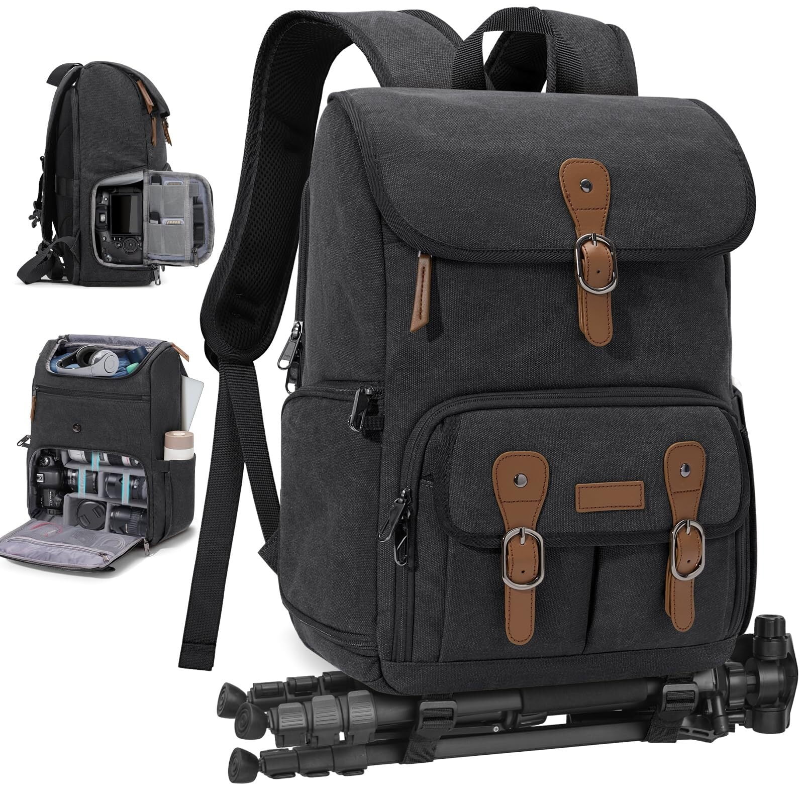 Backpack 32l Camera Bag Anti Theft K&F Concept 32L/25L Large In Camera  Backpack Sling Waist Bag