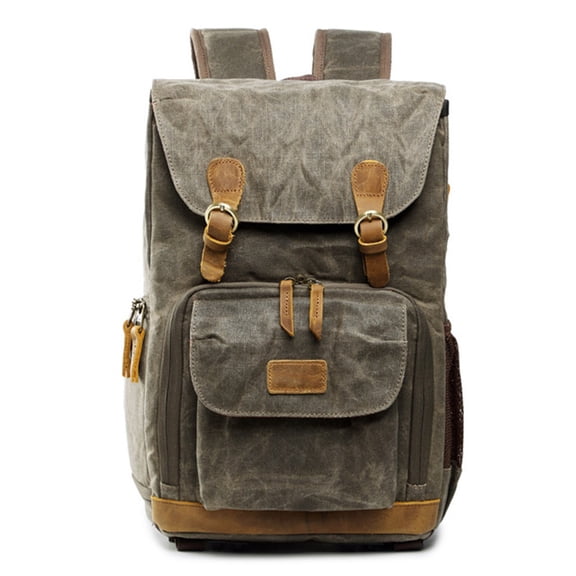 Camera Bag Canvas Batik Waterproof Photography Outdoor Wear-resistant Large Photo DSLR Camera Backpack Replacement