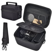 Camera Bag - Compact Protective Storage for Digital Cameras, DSLR & Accessories Box Only - Black